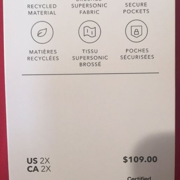 Athleta Red leggings/joggers - Picture 10 of 14